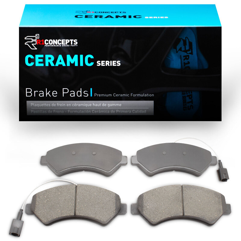 Ram Promaster 3500 Brake Pads - Front - R1 Concepts - Ceramic - `14-`26